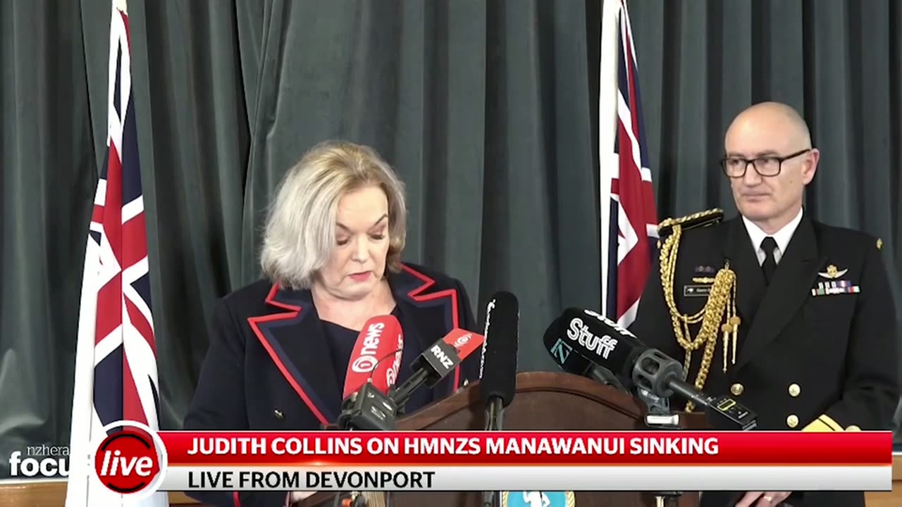 HMNZS Manawanui Press Conference (Reimagined by SimonTV)