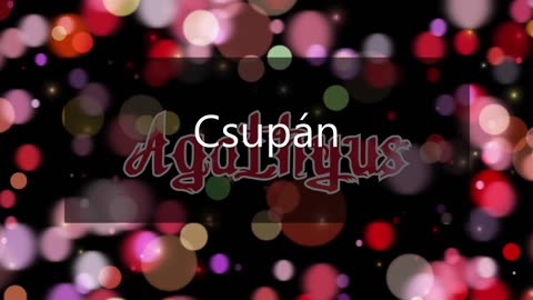 Agathyus ¦ Csupán (dalszöveges audió)