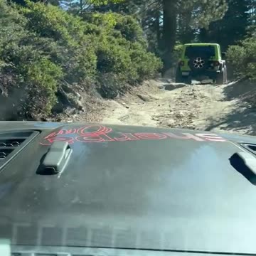 Sherpa One on the trail.... Rubicon Trail!