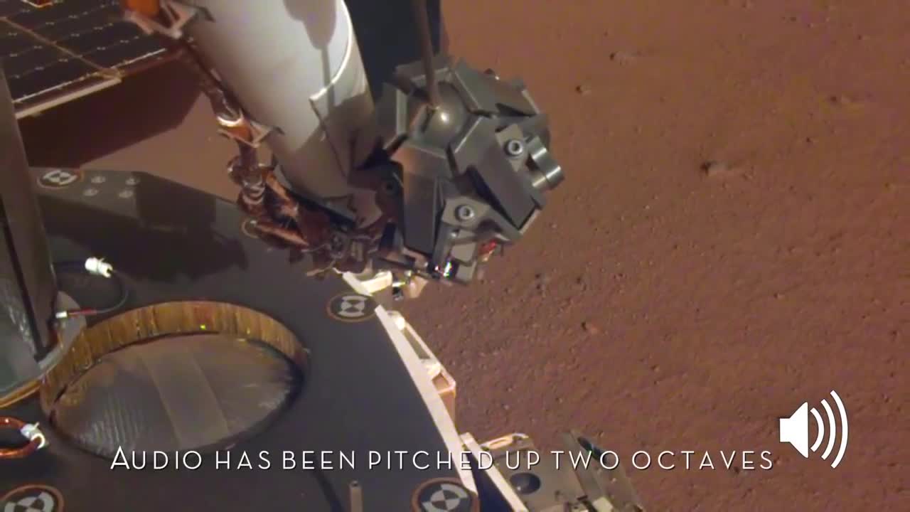 Listen To Martian Wind Through NASA Insight Lander’s Sensors