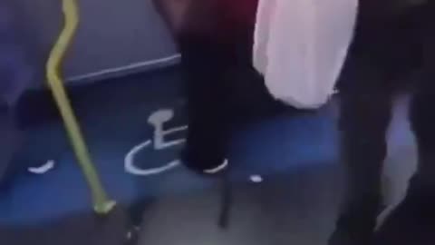 Illegal Alien Pissing On The Bus