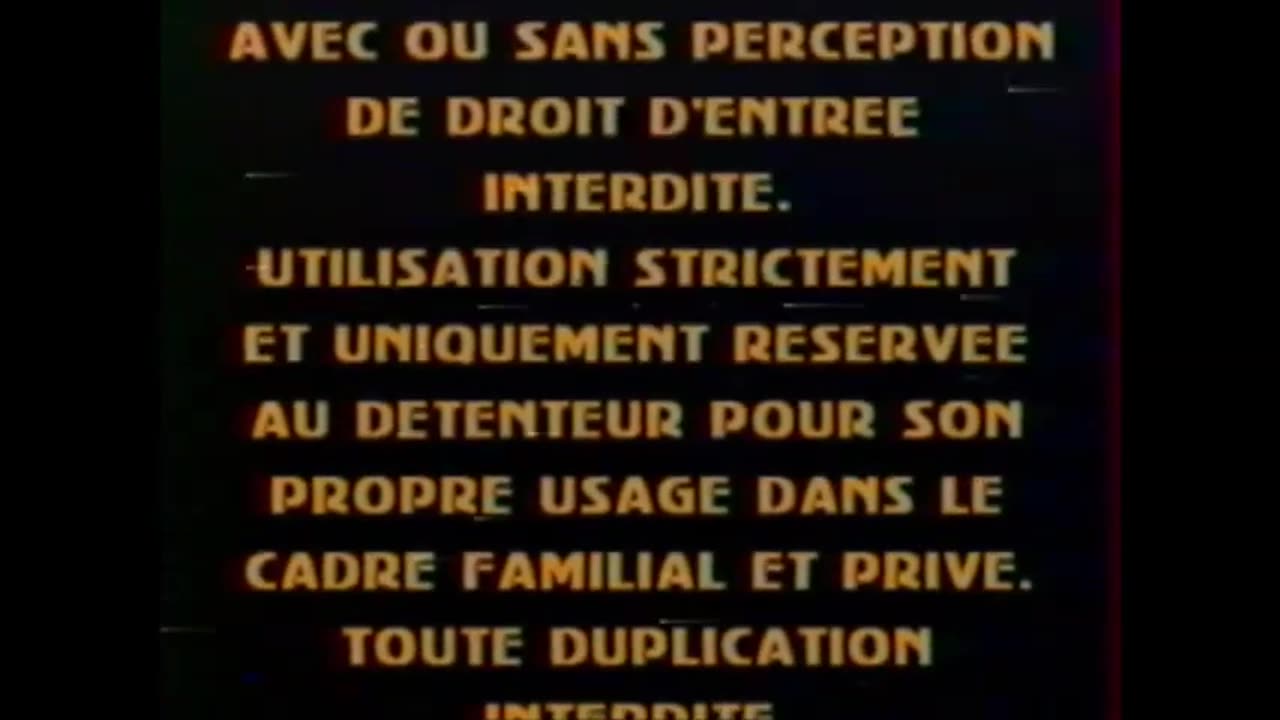 VHS Opening #523 Opening to my 1984 French SECAM VHS of Tootsie