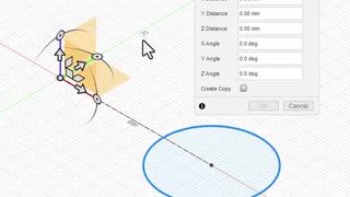 Fusion 360: Rotate set Pivot