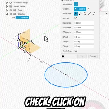 Fusion 360: Rotate set Pivot