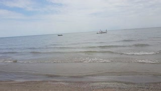 Lake Erie Beach at Cedar Point June 5 2022