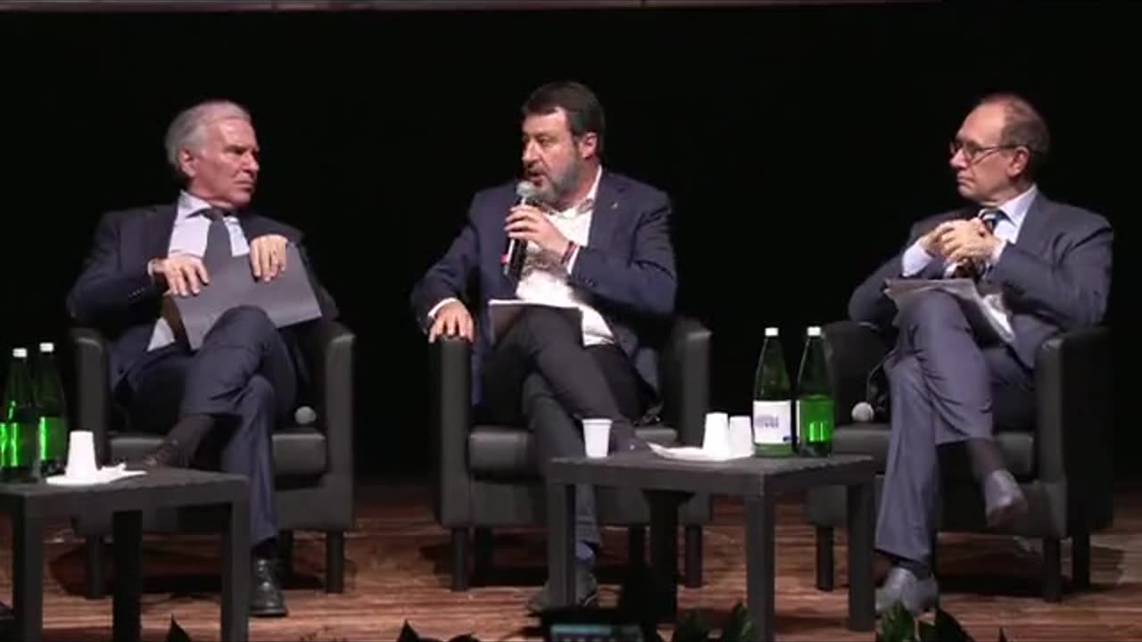 🔴 Intervento del Ministro Matteo Salvini al Convegno ANCE di Latina del 30/05/2023.