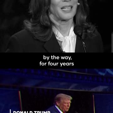 Trump, Harris clash over foreign policy at presidential debate