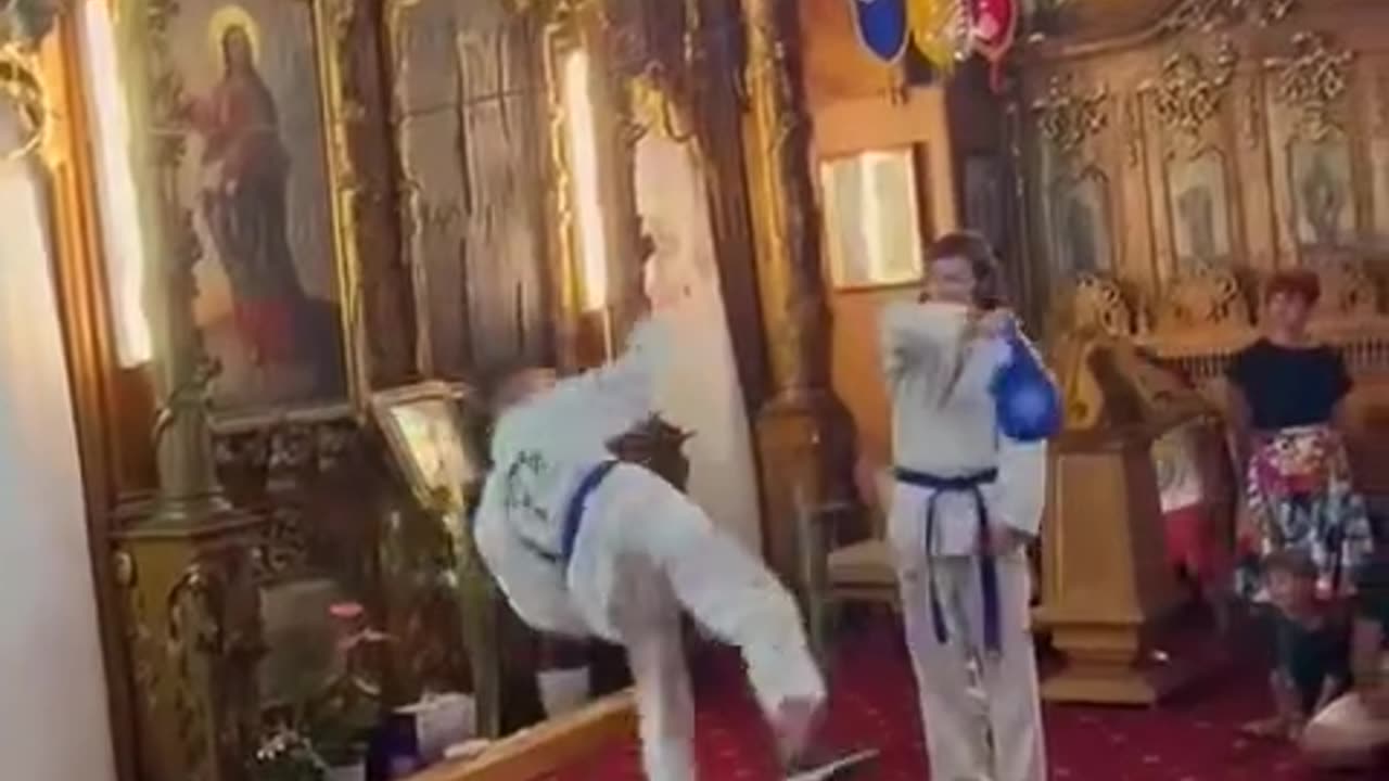 VRAJITORIA Taekwon-DO=ALTA CALE DECAT HRISTOS in "biserica" la ECUMENISTI, 10 august 2024, Oradea