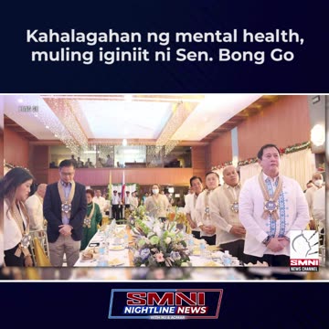 Kahalagahan ng mental health, muling iginiit ni Sen. Bong Go