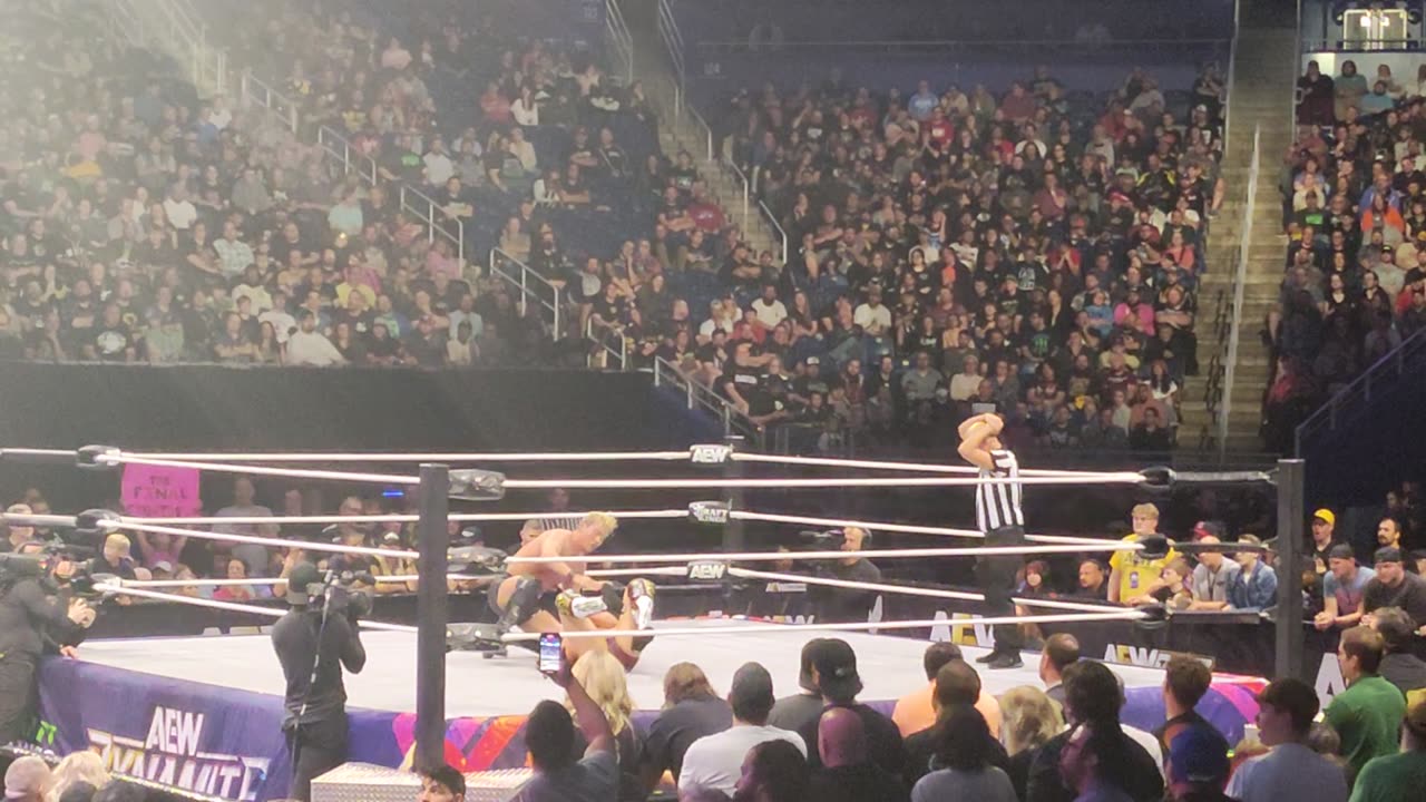 Aew Pittsburgh Bryan danialson v Okada