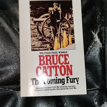 Reading "The Coming Fury" By Bruce Catton, Dbn, MI, 10/13/23