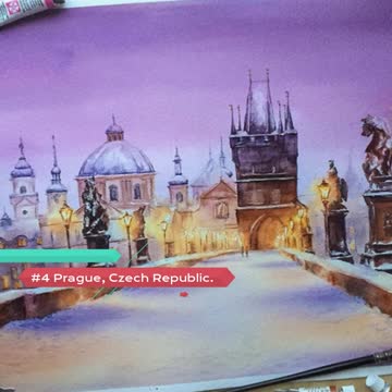 Russian Watercolor Artist Creates Calendar Of Countries She Has Traveled To