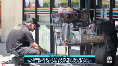 2 People Arrested For 7-Eleven Crime Spree That Left 2 Dead In Southern California