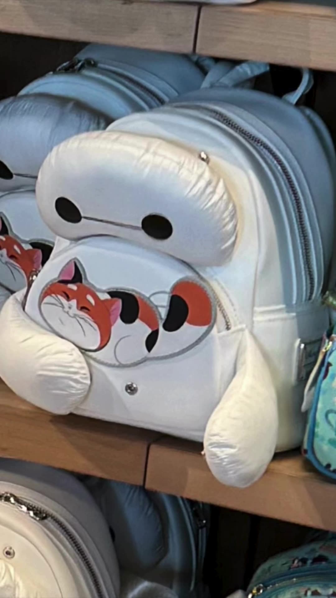 Disney Parks Loungefly Big Hero 6 with a Cat Backpack #shorts