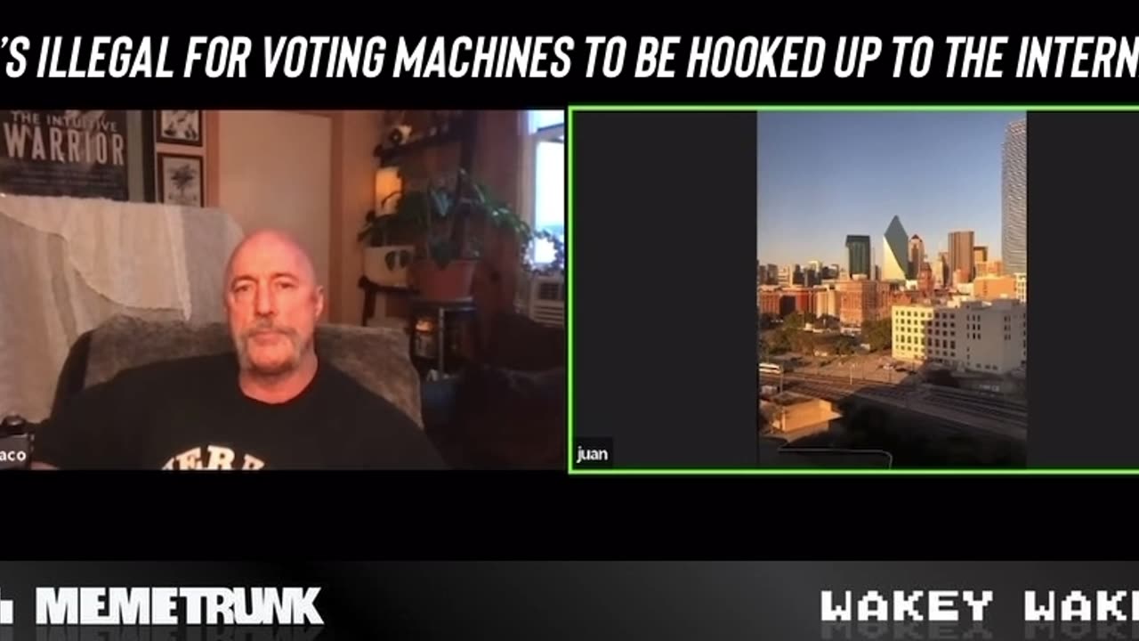 It’s illegal for voting machines to be hooked up to the internet