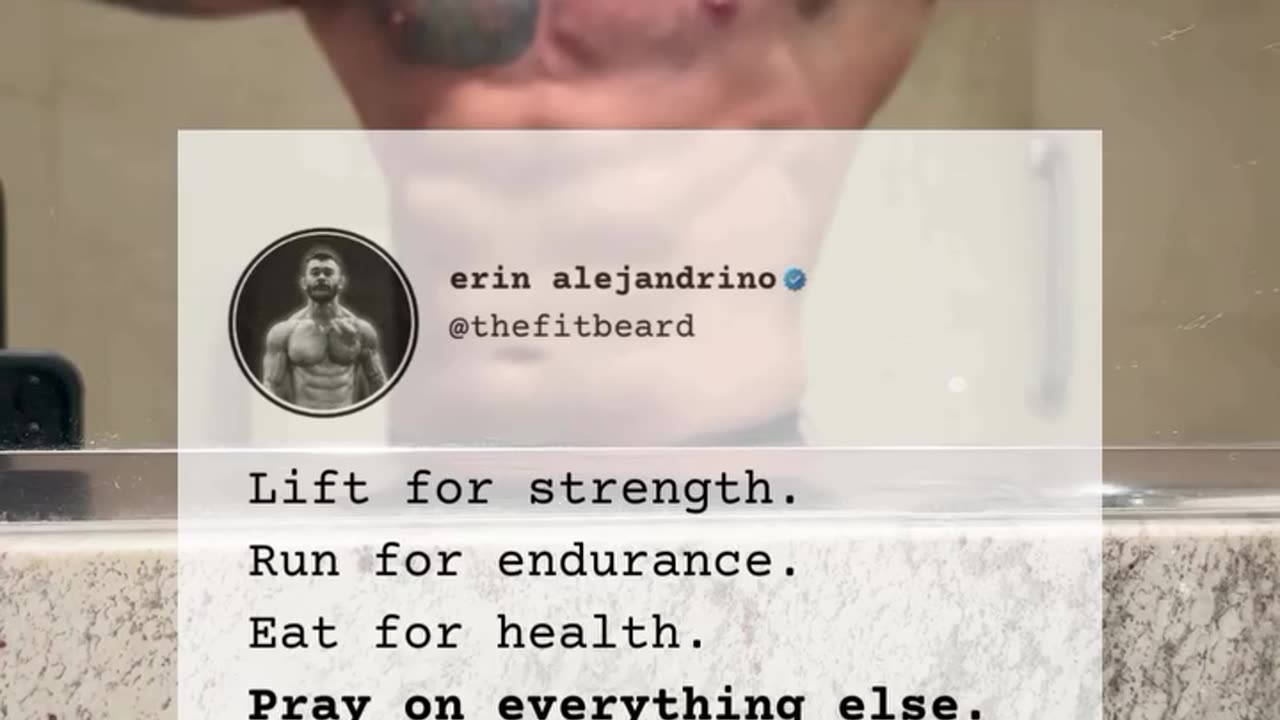 Working as if it’s up to me, praying as if it’s up to God. ††† 💪