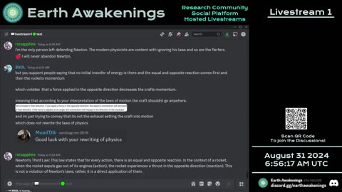 Earth Awakenings - Livestream 1 - #1834