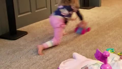 Toddler Practices for Winter Olympics