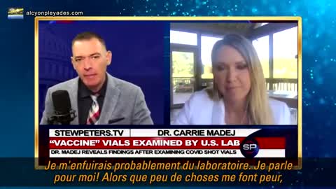 Dr Carrie Madej : Les vaccins Covid sous le microscope, qu'est-ce qu'ils contiennent ? - Alcyon Pléiades