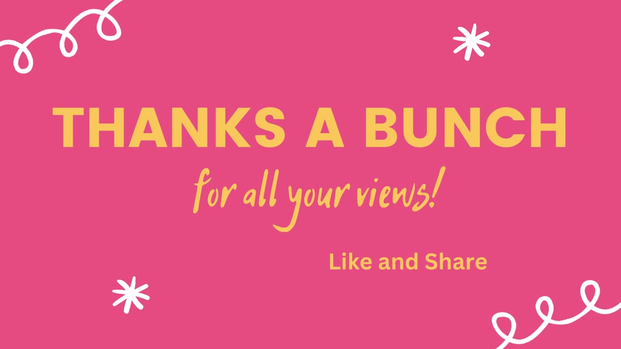 Thanks A Bunch