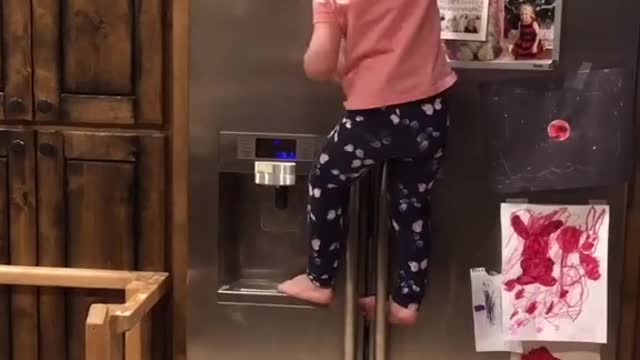 The look of the child