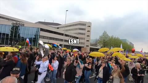 Protest! Netherlands WorldWide Freedom March May 2021