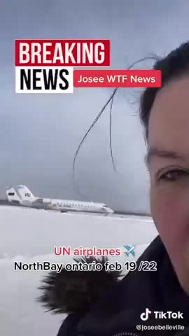 UN Airplane spotted in North Bay, Canada!