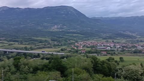 Szlovén csapatás 128 - Kilátás a kastélyból a másik irányba