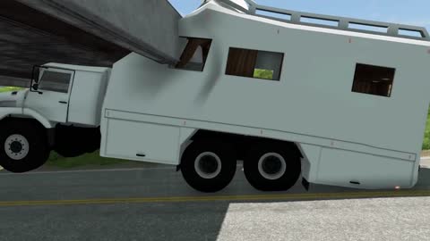 Trucks vs Bridges #1- BeamNG.Drive
