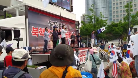 20180624_V3_S02(uhxZMriJBO0)민노총도 두려워하는 자유대한민국 수호 태극기 대행진( 후)