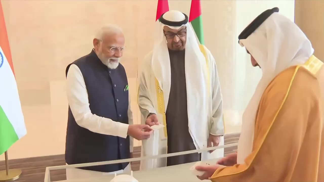 PM Narendra Modi ll shaudi Arab