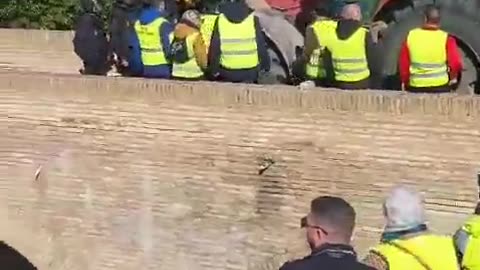 Spanish Farmers Protest