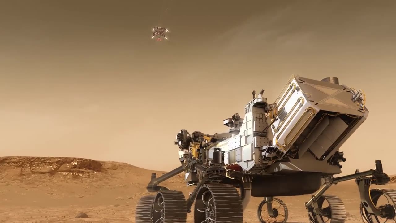 NASA's Mars 2020 Perseverance Rover Landing Animations.....