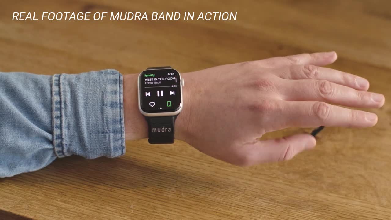 Mudra Band - Touch Free Control for Apple Watch 1