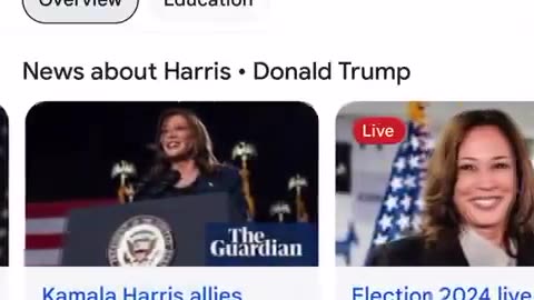 *searches Donald Trump* *only gets news about Kamala Harris”