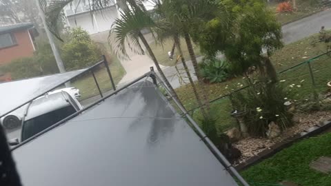 rain at my mums place