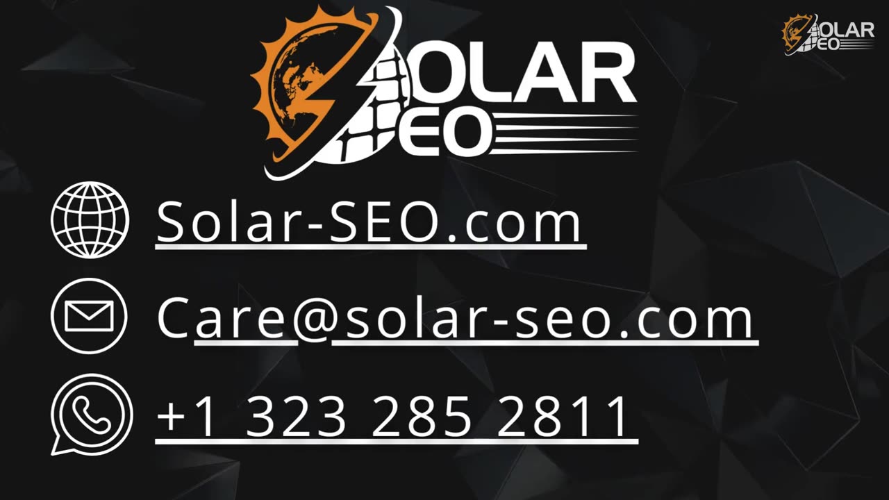 Captivate, Convert, Conquer: Solar-SEO.com - Where Solar Websites Soar to New Digital Heights