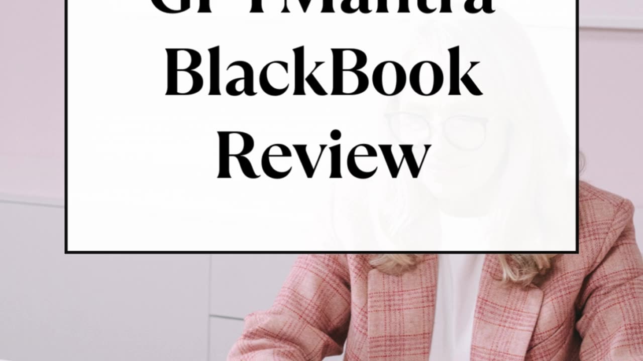 GPTMantra BlackBook Review | how to online earning 2024