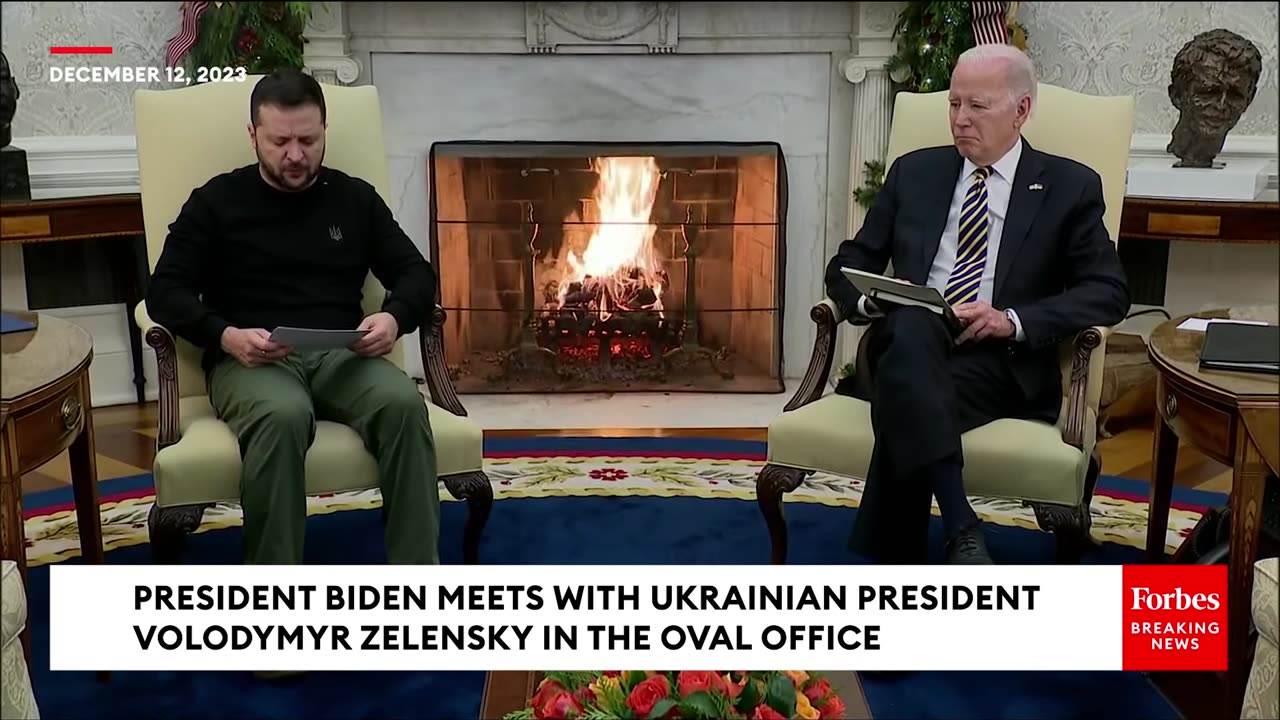 BREAKING NEWS- Biden Demands More Ukraine Aid While Hosting Zelensky In Oval Office