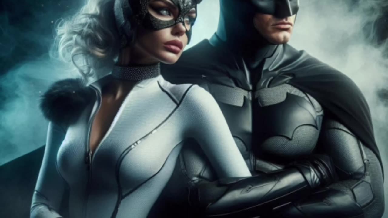 Batman and catwoman ai