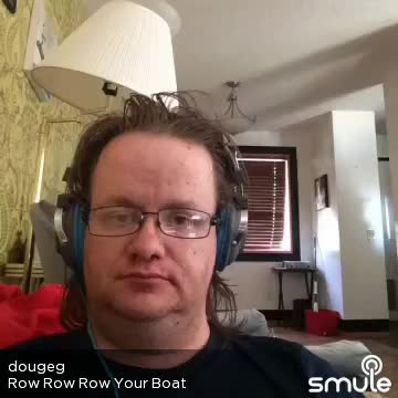 Smule row row row your boat