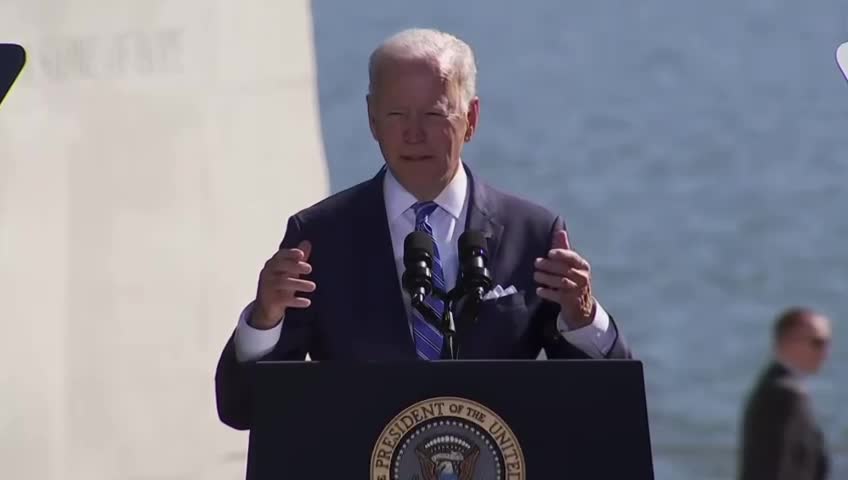 BIDEN AT MLK MEMORIAL