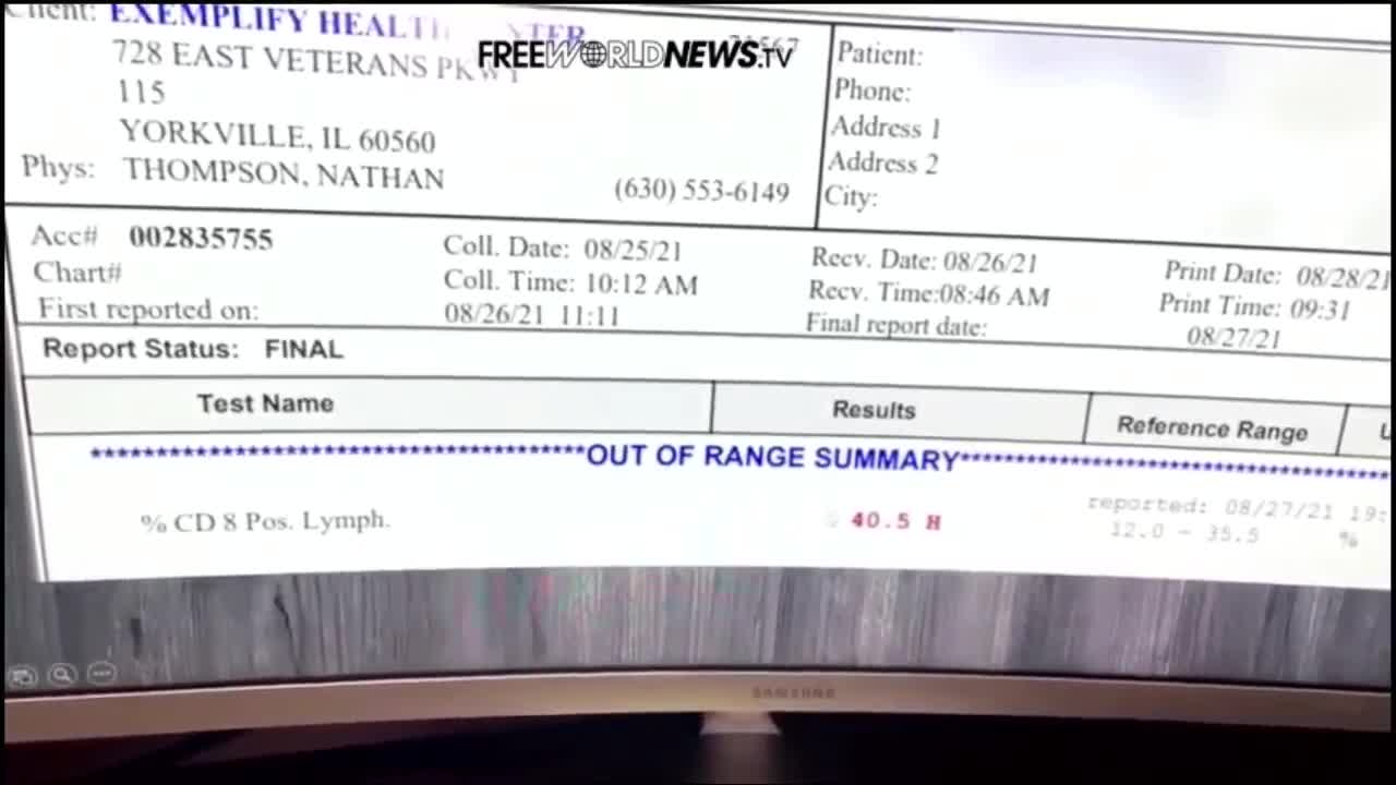 Doctor Shocked By blood Test From One Of His Patients.
