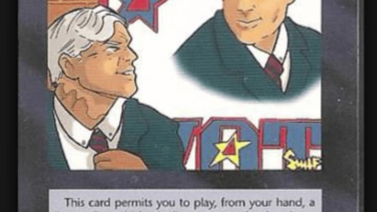 Illuminati Card Game 1986