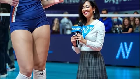 Volleyball Player Steals the Spotlight with Dance Performance! #shorts #shortsdance