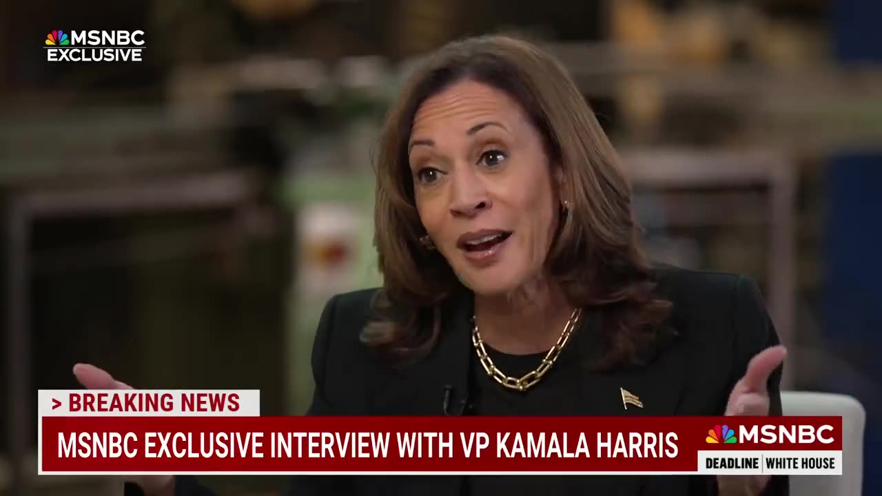 Kamala Harris Delivers Rambling Answer When Asked About Raising Taxes