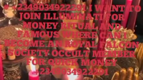 []+2349034922291 I want to join occult for money ritual in Owerri