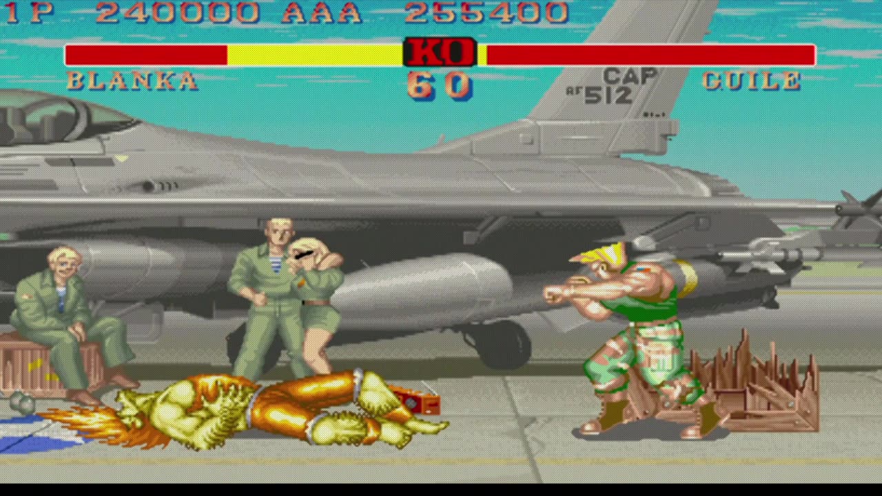 Blanka vs Guile