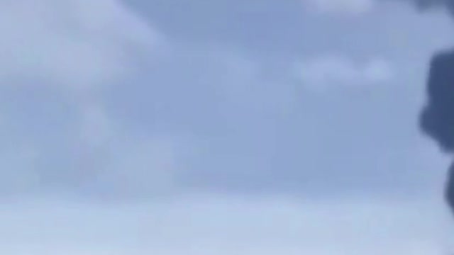 Destruction Of Vessel Off The Coast Of Somewhere (Not Sure Where Or When This Footage is From)