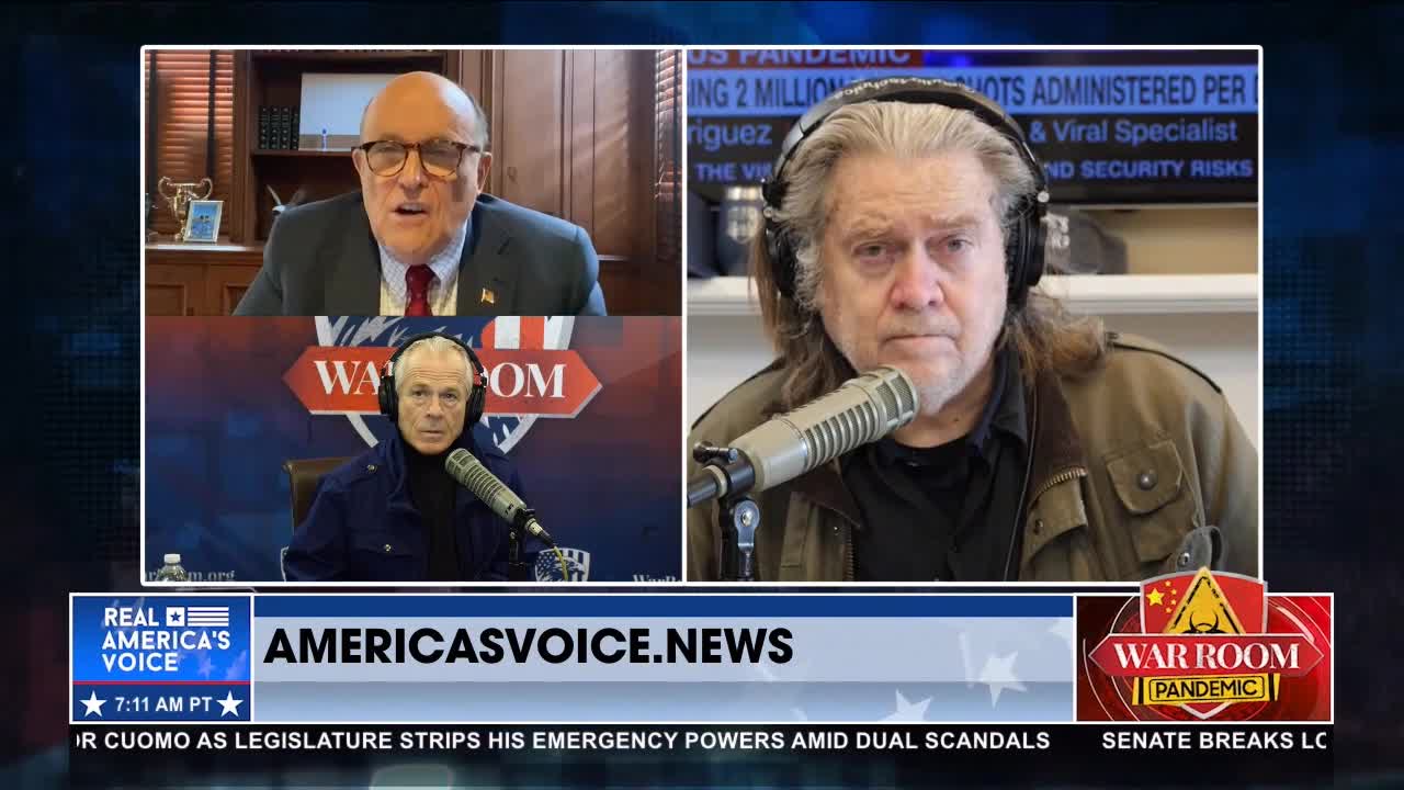 'They're Compromised': Navarro and Giuliani Explain Why Biden Won't Confront the CCP